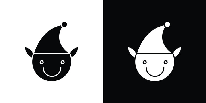 Elf icon minimal art series