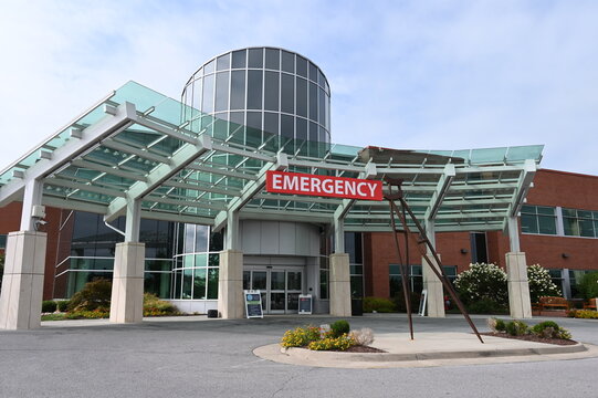 Augusta Health Hospital Emergency Entrance, Fishersville VA