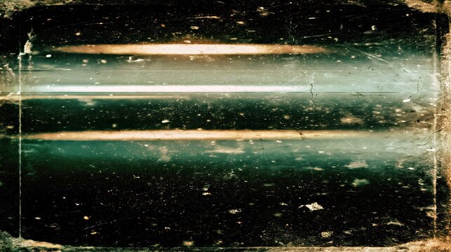 Grungy Horizontal Light Streak Texture Background for Cinematic Branding.

