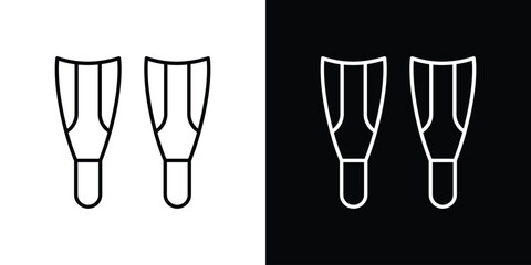 Scuba diving icon vector illustrations kit © iconic