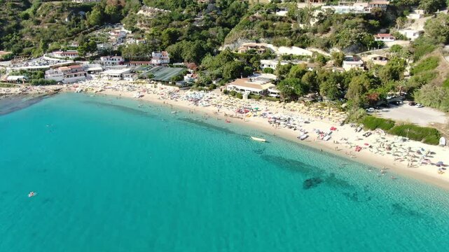 Capo Vaticano, Calabria, Italy, aerial drone view