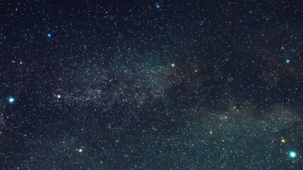 Summertime Milky Way stars and constellations. © astrosystem