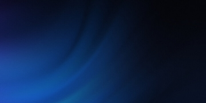 Deep blue abstract background with soft curved light waves, elegant dark navy gradient texture, smooth silk motion blur for corporate presentation