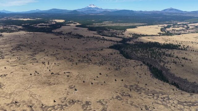 Over millennia Mill Creek has carved a 230-foot deep canyon on the Central Oregon plateau between Bend and Portland. This rugged yet scenic area of high desert is part of the Warm Springs reservation.