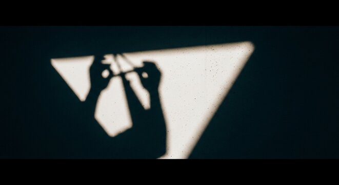 Shadows silhouette abstract concept