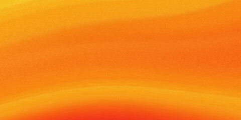 Vibrant orange gradient background with soft wave texture, warm yellow and red color transition,...