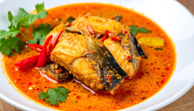 Indonesian Ikan Patin Asam Pedas Sour Spicy Catfish