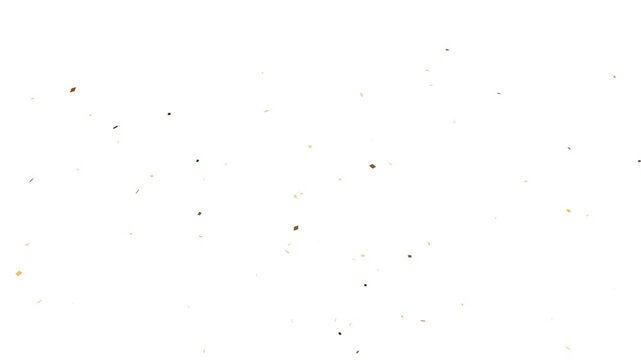 Colourful confetti party popper explosions on green screen background, colorful fireworks confetti blast realistic