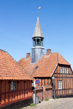 The city hall of Ebeltoft in Denmark