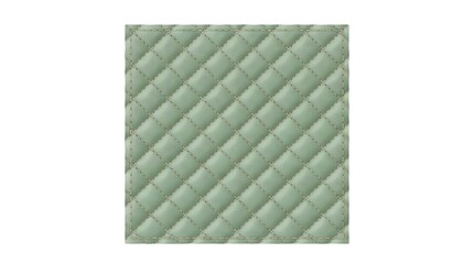 Obraz premium Quilted_fabric_swatch_isolated_white