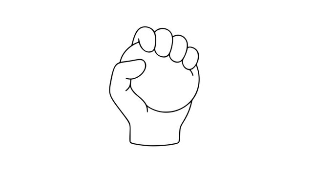 Hand-Drawn Vector Icon of Stress Ball in Minimalist Line Art Style for Wellness and Relaxation Designs