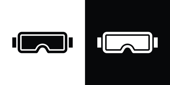 Ski goggles icon