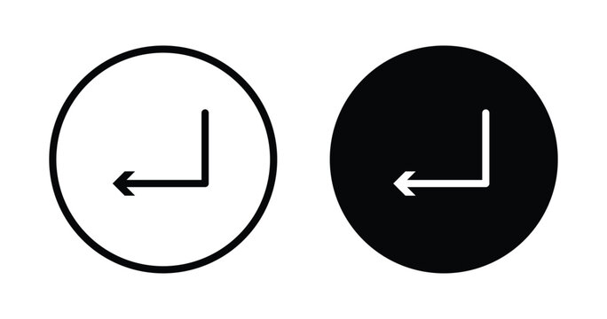 Enter icon set for web