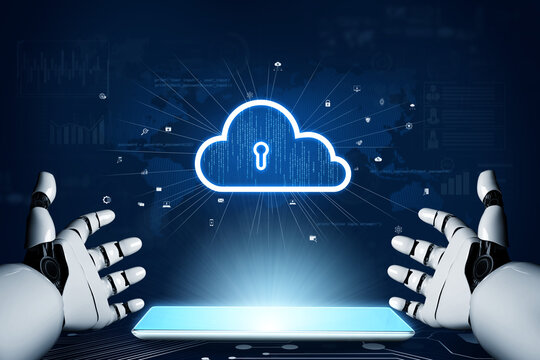 AI artificial intelligence optimizes cloud infrastructure with virtual assistants and intelligent automation, improving scalability, security, and digital business continuity. Vouch