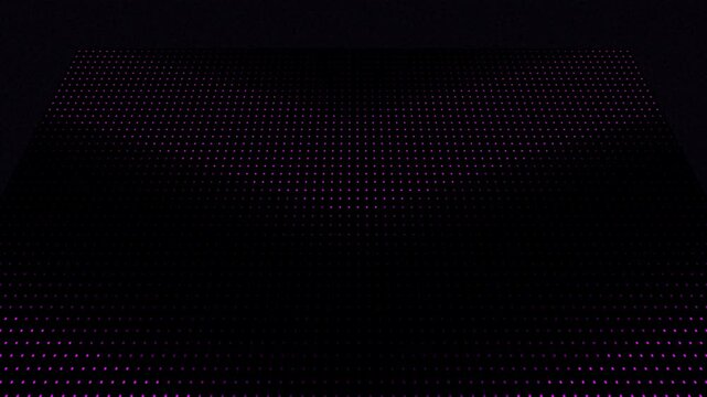 Circle Border Smooth Round Halftone Pattern Checkered Abstract Background Purple. Particles Design Pop Art Smooth Texture. Animation Wide Minimalist Art Graphic Contrast Halftone. Circle arrow