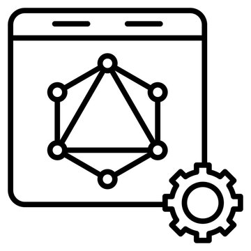 Graphql Icon Element For Design