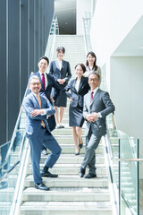 Obraz premium ビジネスパーソン 集合写真 ポートレート