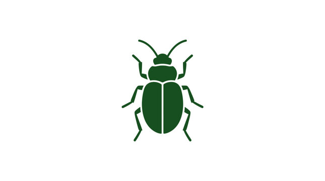Green beetle insect bug creature.