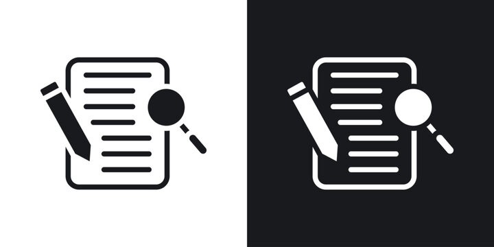 Defining icon vector illustrations series