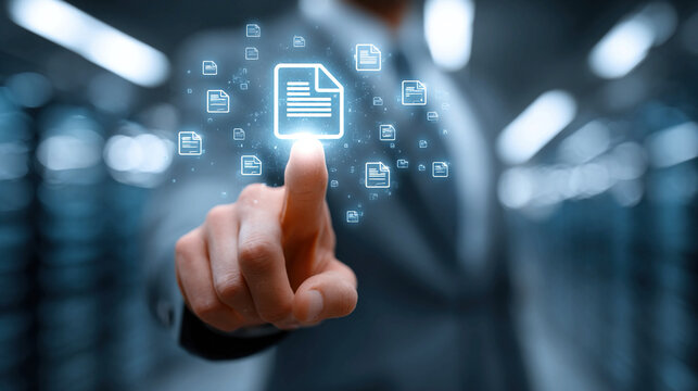 Enterprise document management system with digital asset management workflow imaging and secure online file organization boosting operational efficiency and data control