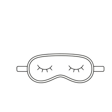 Sleep Mask Icon