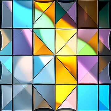 abstract background with triangles