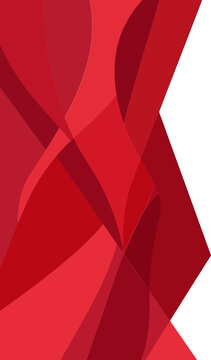 Modern Red Abstract Corporate Business Presentation Slide Background Template