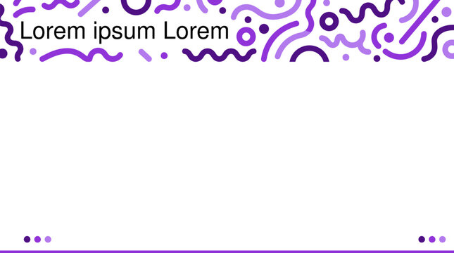 Modern Purple Geometric Slide Template for Professional Business Presentations