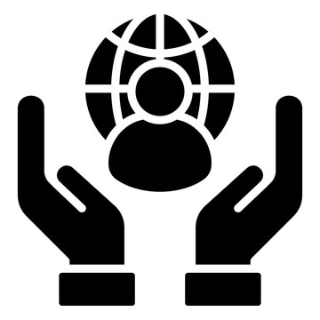 Outreach Icon Element For Design