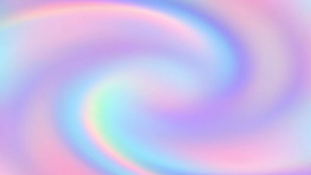 Holographic Pastel Colors Motion Graphics Background Loop for Creative Projects