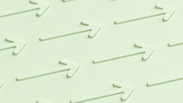 Green arrows pattern on light background