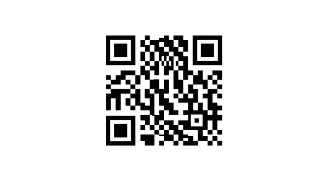 black qr code