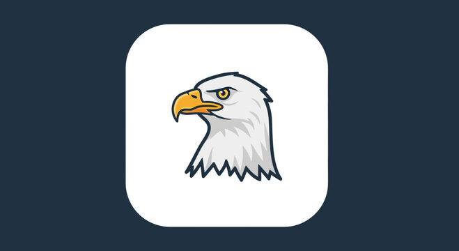 bald eagle head icon