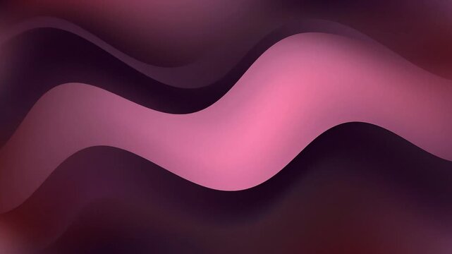 Abstract purple wavy motion graphics loop footage for elegant presentations.