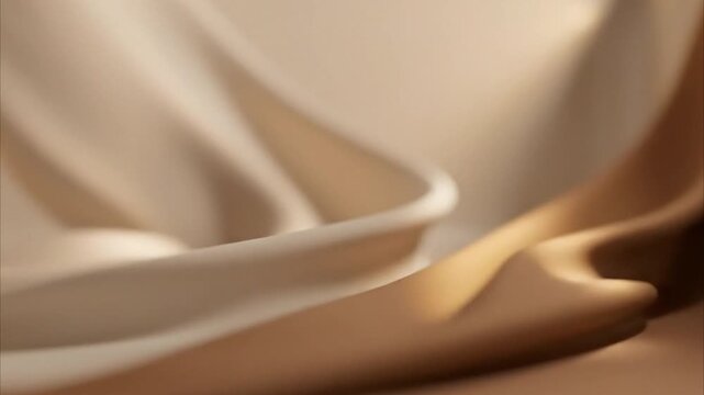 Soft cream blurred background loop video clip for elegant presentation themes.