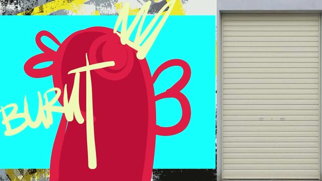 Animation of various colorful background.