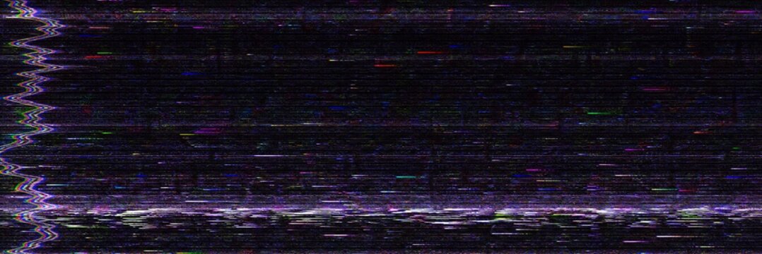 Digital glitch screen effect background