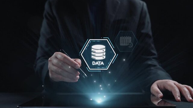 Cloud computing, cloud strategy, and cloud technology transforming digital infrastructure with scalable services, secure data storage, and cloud-based digital business solutions. Elide