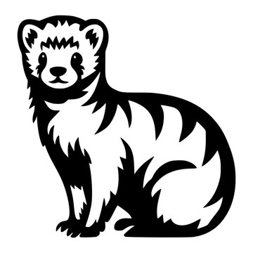 Sitting Ferret