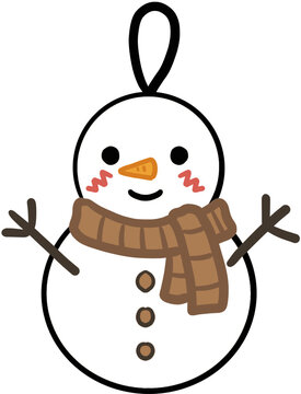 snowman with carrot