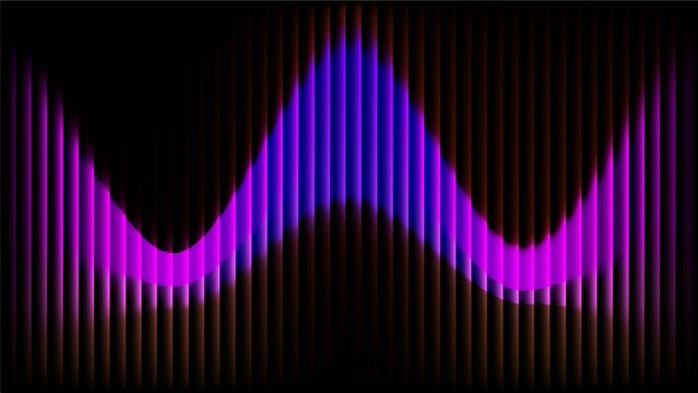 Violet neon optical wave abstract background
Modern cyber purple wave with glowing lines
Futuristic purple digital stripe background