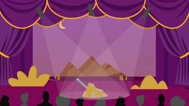 theatre stage curtains