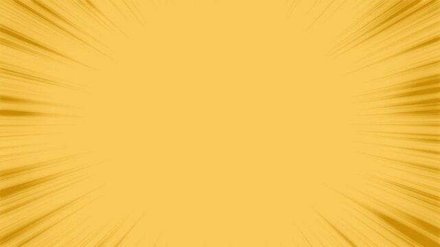 4K Yellow Retro Lines Background.Dynamic  lines speed effect video with radial sunburst.