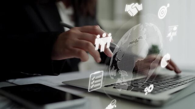 Global marketing and finance strategy, worldwide business expansion, international finance planning, cross-border marketing, and digital marketing tools for global business success. Muxer