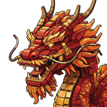 gambar vector naga untuk design kaos