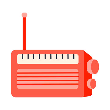 Portable Camping Radio Illustration Isolated on Transparent Background for Outdoor Emergency Communication and Adventure