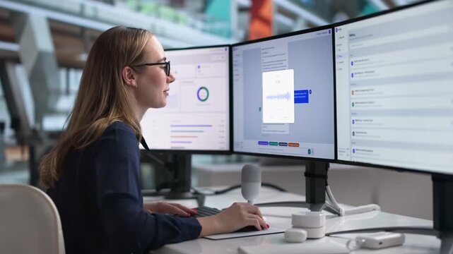 Software Developer Testing AI Chatbot