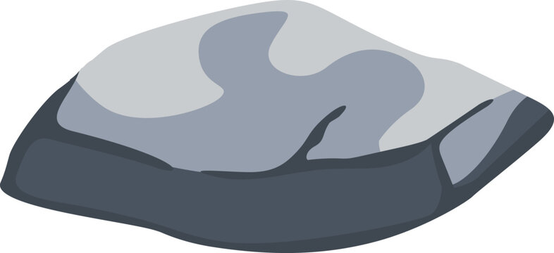 sible illustration of a rock stone