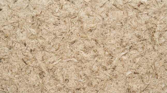 Close up of a rough beige fibrous textured material surface