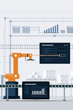 operations manages efficiency business robotics machine factory and warehouse across enterprise business systems